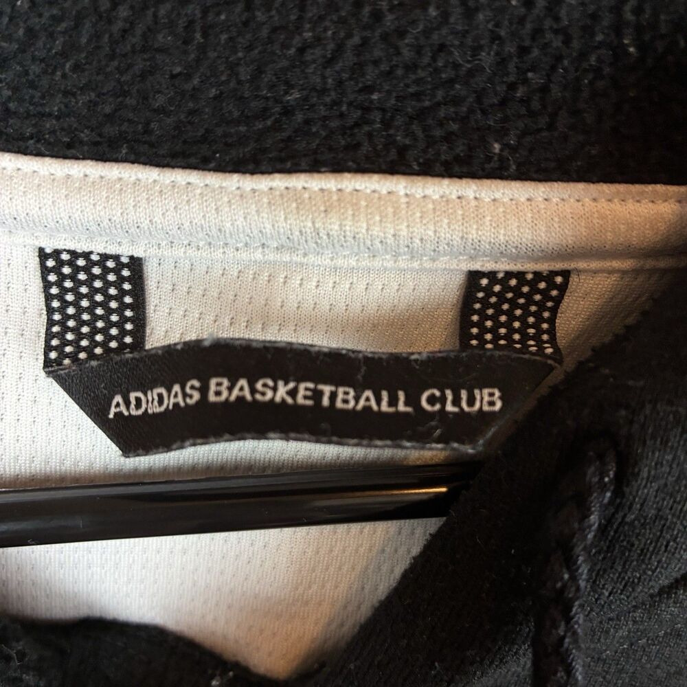Adidas Basketball Club Damien Lillard Black Hoodie Size Large - Picture 4 of 8